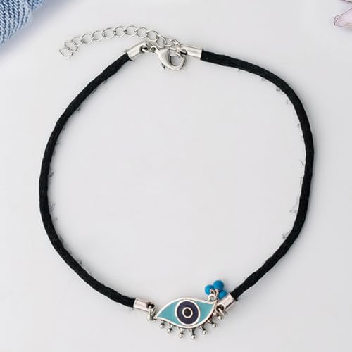 Voylla Evil Eyes Enamelled Eye Motif Anklet - Image 2
