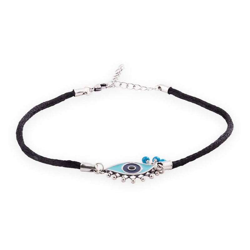 Voylla Evil Eyes Enamelled Eye Motif Anklet - Image 5