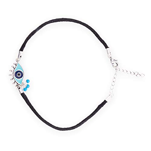 Voylla Evil Eyes Enamelled Eye Motif Anklet - Image 3