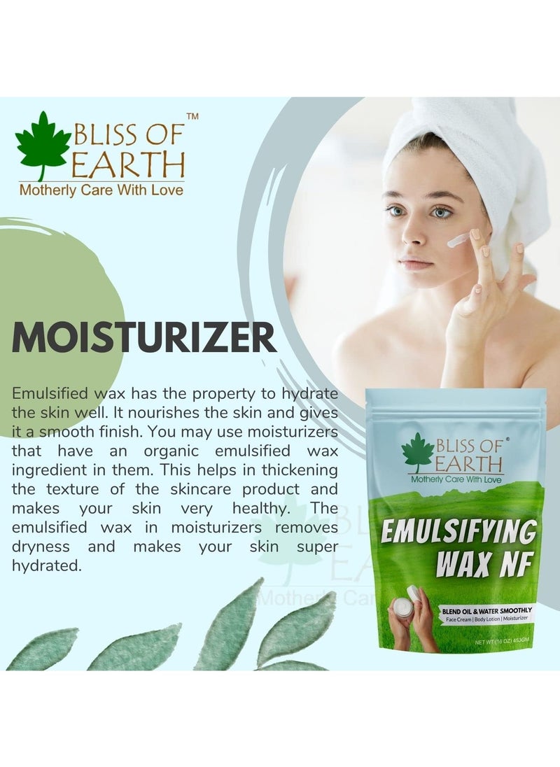 BLISS OF EARTH 4oz Emulsifying Wax NF Cosmetic Grade Wax Best for Thickening Soap Lotion Body Moisturizer and DIY Products 113g  - Image 5