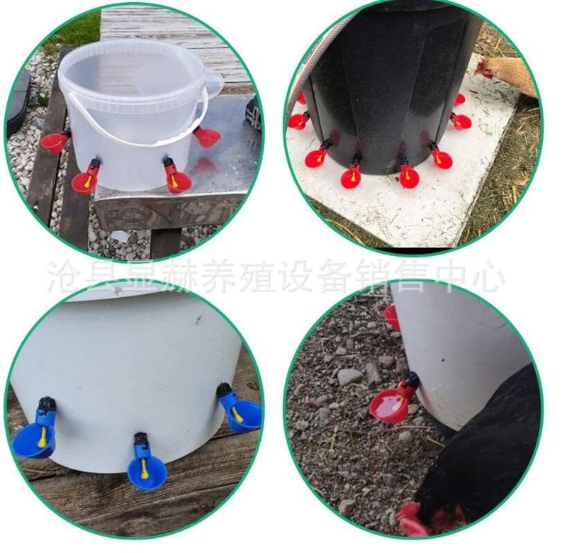 Doublewood 36Pack Fully Automatic Poultry Drinking Machine Chicken Drinking Cup  Chicken Drinking Watering Cups/Poultry Drinking Machine (36) - Image 5