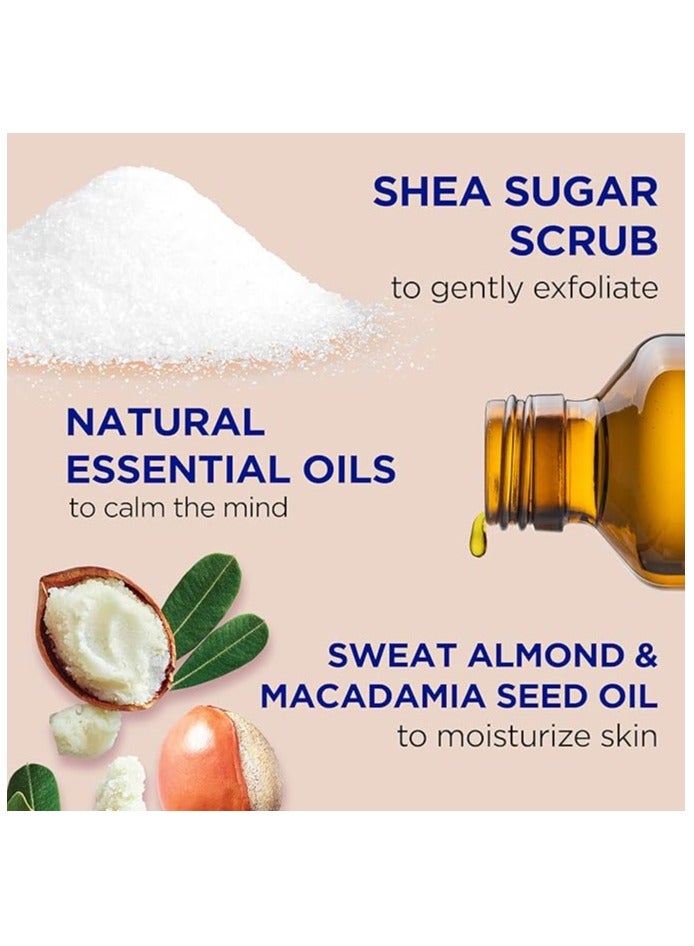 Dr Teal's Shea Sugar Shea Butter and Almond Oil Body Scrub, 538 g - Image 3