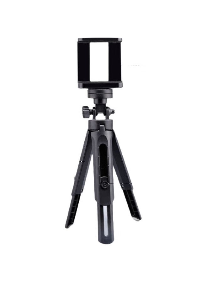 Zitai Phone Stand, Desktop Stand, Camera And Mirrorless Camera Mount, Floor Tripod, Selfie Stand [Retractable All-In Portable 360-Degree Rotation], Black - Image 1