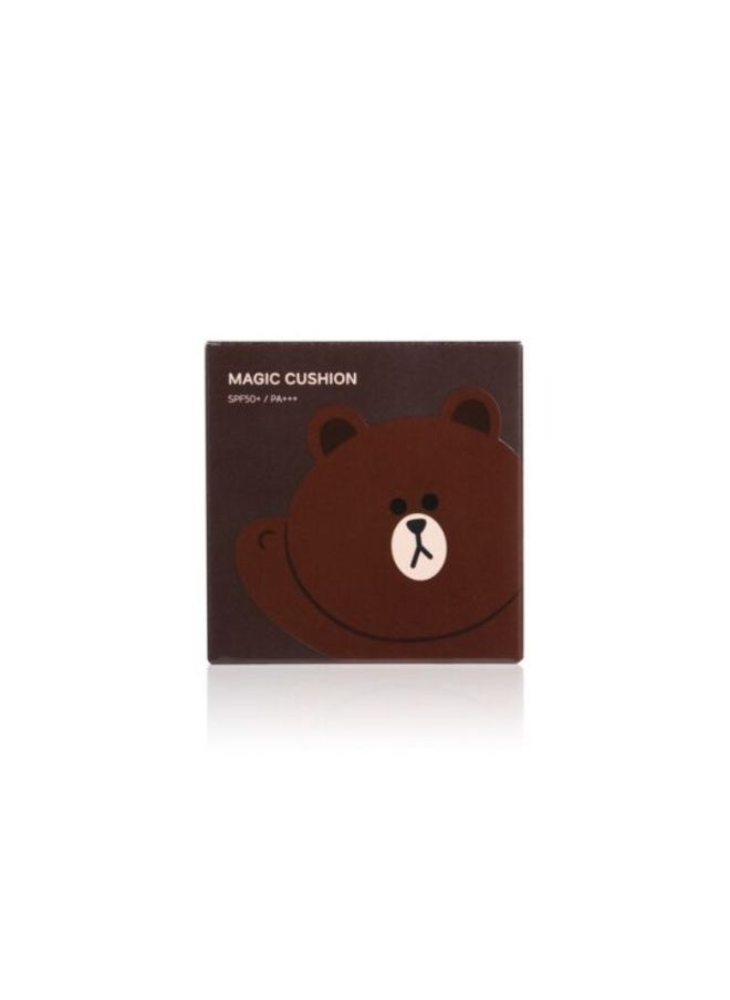 Generic - Cushion Foundation - Magic Cushion N.O21 Light Beige – SPF50+ / PA+++ - Image 1