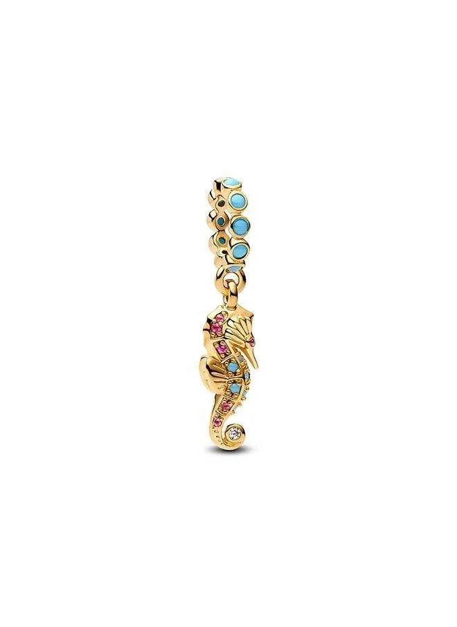 باندورا Seahorse Dangle Charm