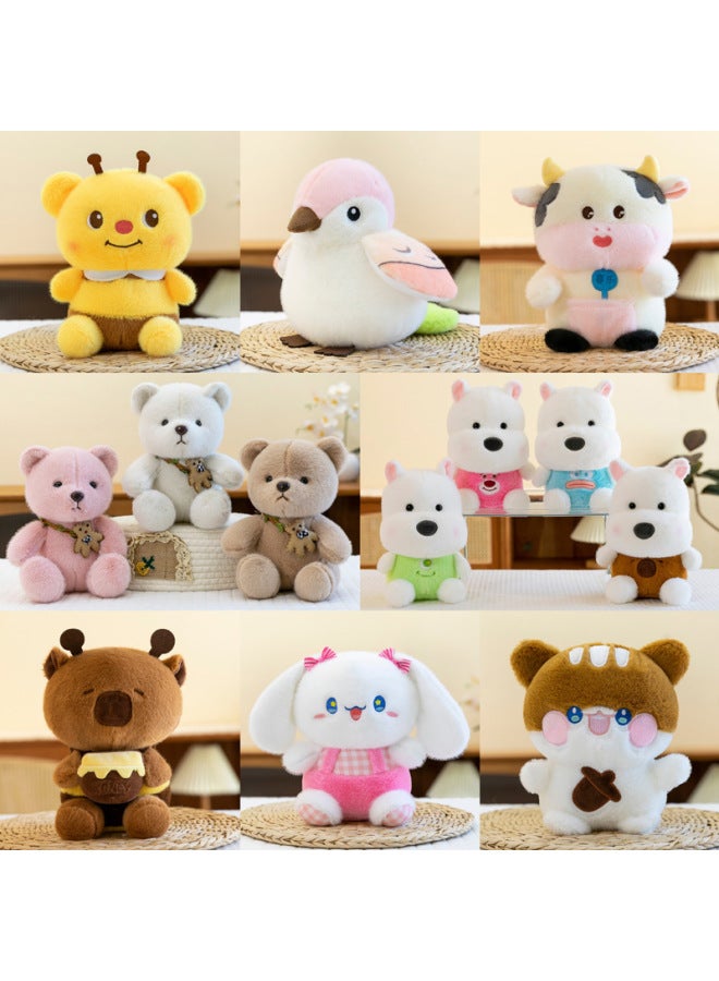 Wedding Throwing Dolls Plush Toys Boutique Stall Temple Fair Seven Or Eight Inch Grab Doll-Specifications:Creative Red Envelope-Color:Boutique Doll (style Color Random Hair) - Image 2