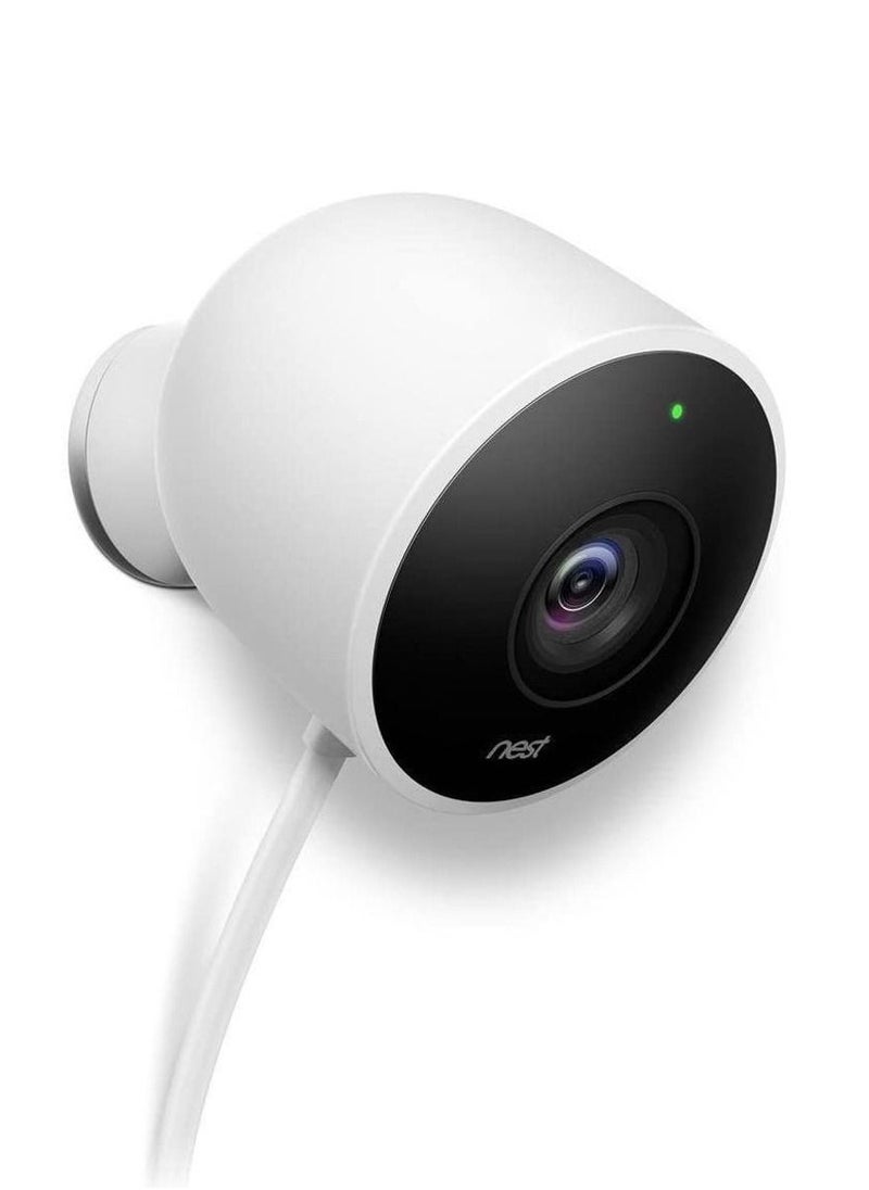 Google - كاميرا مراقبة خارجية من Google Nest Cam بدقة 1080 بكسل عالية الدقة مع رؤية ليلية وواي فاي NC2100ES - Image 1