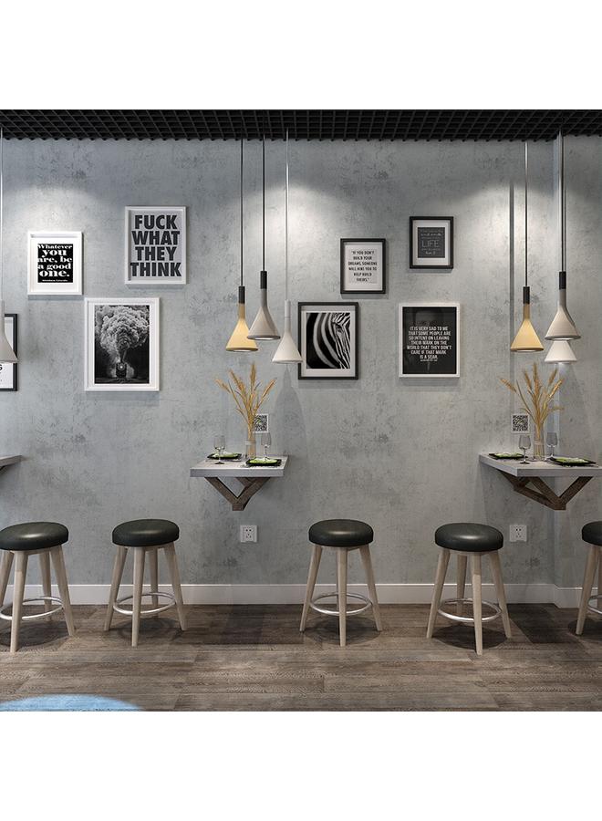 Bluejw Vintage Cement Gray Wallpaper Self-adhesive Waterproof Industrial Wind Self-adhesive Stickers Hotel Clothing Store Coffee Shop Wallpaper Self-adhesive - Image 4