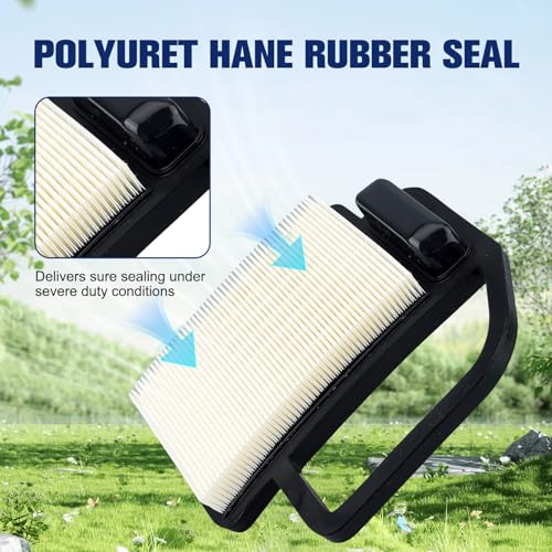 Powtol 20 083 02-S Air Filter+52 050 02-S Oil Filter fits Kohler Courage 15 16 17 18 19 20 21 22 HP YTH21K46 YTH20K46 Engines KH-20-083-02-S KH-20-883-02-S1 - Image 5