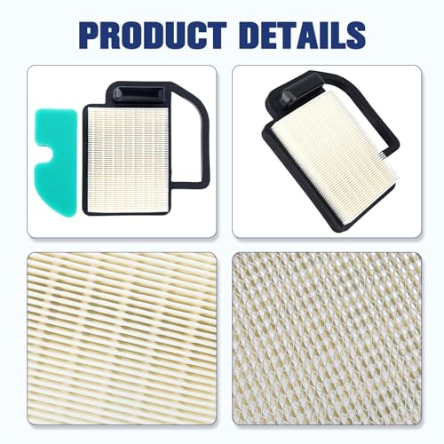 Powtol 20 083 02-S Air Filter+52 050 02-S Oil Filter fits Kohler Courage 15 16 17 18 19 20 21 22 HP YTH21K46 YTH20K46 Engines KH-20-083-02-S KH-20-883-02-S1 - Image 4