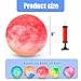 3 otters Inflatable Playground Ball 5 PCS Marbleized Bouncy Balls 9 Inches Rubber Sensory Kickballs for Kids Adults Indoor Outdoor Games Beach Party Gifts - Image 4