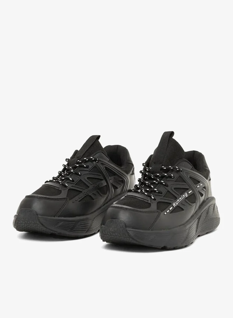 ستايلي اكتيف حذاء سنيكرز خفيف الوزن برباط غلق