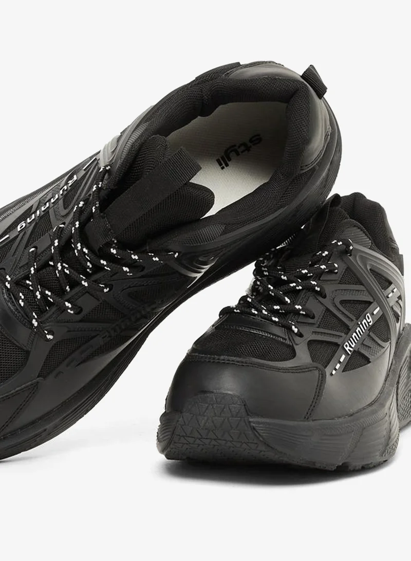 ستايلي اكتيف حذاء سنيكرز خفيف الوزن برباط غلق