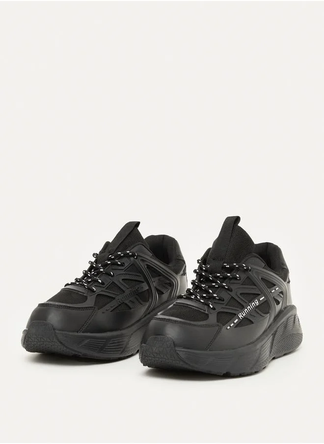 Styli Breathable Lightweight Lace Up Sneakers