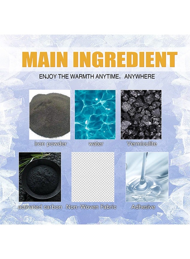 أوهو حزمة دفء اليد القيمة - سخانات تنشيط الهواء الطبيعية عديمة الرائحة وآمنة تدوم طويلا - حتى 10 ساعات من الحرارة - 10 قطع - Image 3