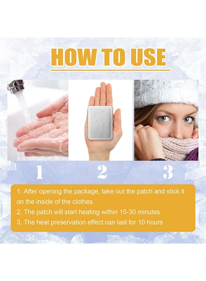 أوهو حزمة دفء اليد القيمة - سخانات تنشيط الهواء الطبيعية عديمة الرائحة وآمنة تدوم طويلا - حتى 10 ساعات من الحرارة - 10 قطع - Image 4