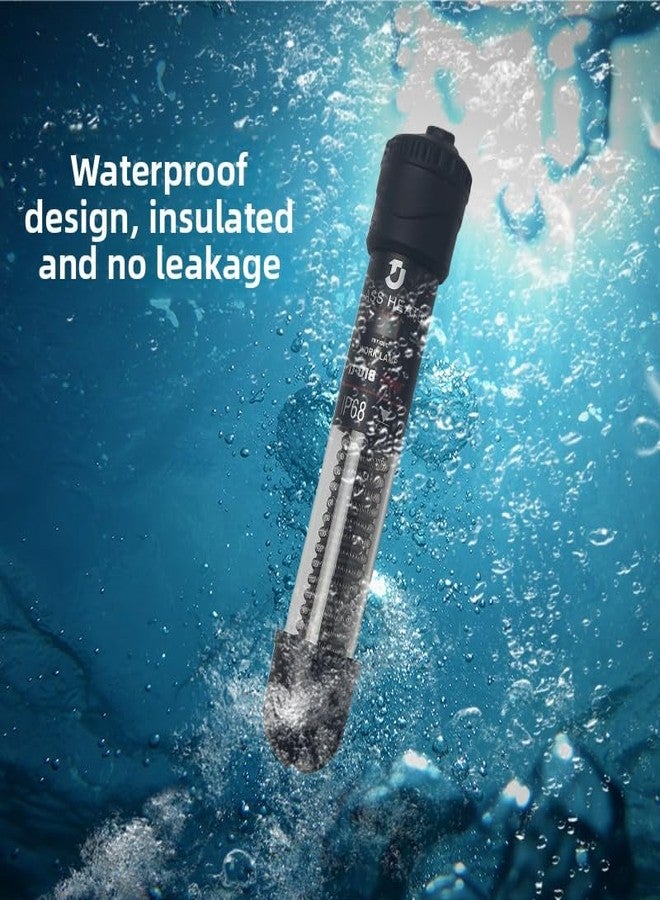 rizopets 25iW Intelligent Aquarium Heater Glass with Plastic Protective Guard, Automatic Temperature Control, IP68 Waterproof Quartz Heater for Fish Tanks (HEAT-25-WATT) - Image 5