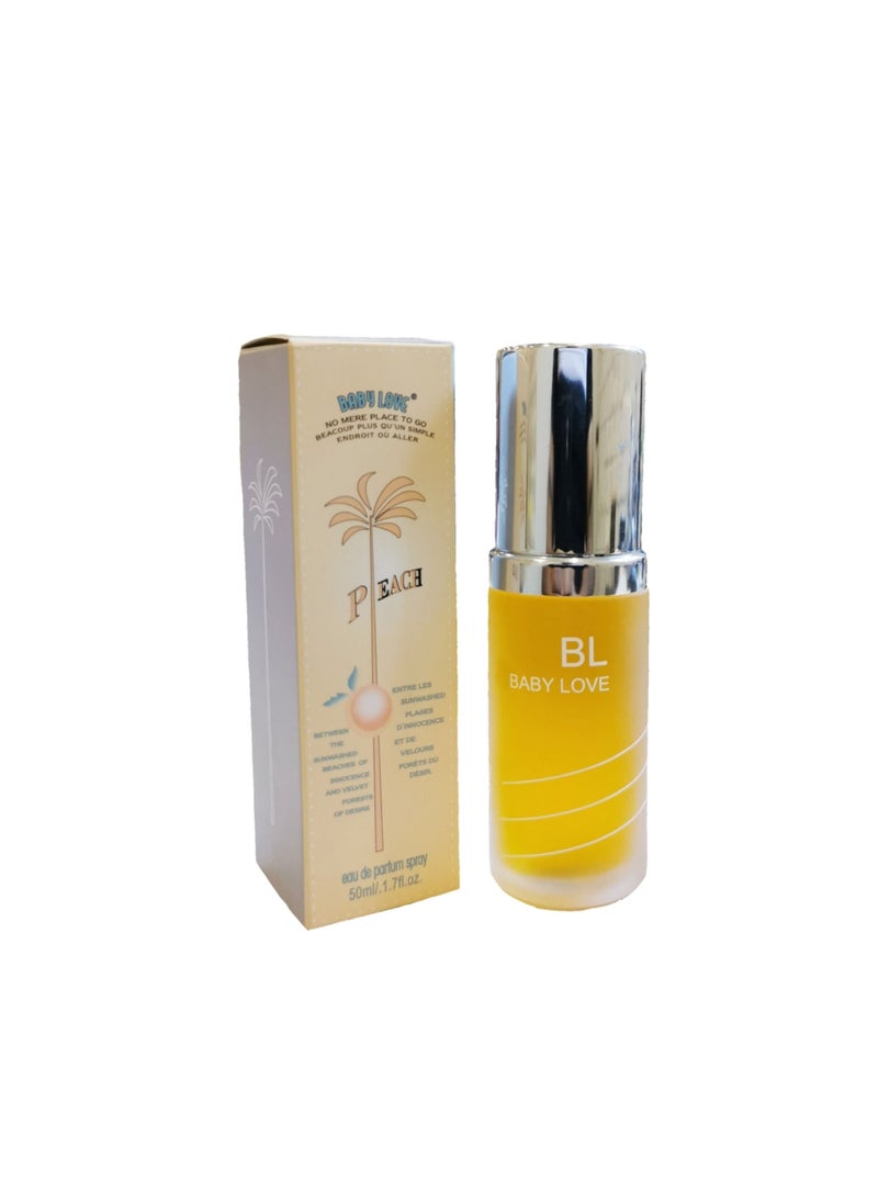 BL BABY Baby Love perfume for children with the scent of peach 50ml 