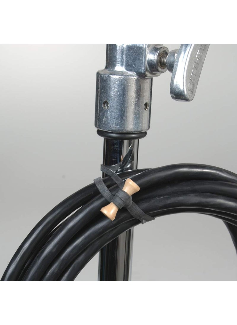 BongoTies BongoTies Original Bongo Ties A5-01 - 10 Pack ~ Professional cable ties made of natural rubber and bamboo ~ HANDY TIES FOR CABLES AND OTHER UNRULY ITEMS  - Image 3