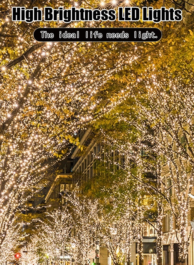 ,Camping lamp atmosphere string lights, LED 10-meter retro warm white string lights, popular atmosphere setting for outdoor bedrooms, decorative lights applicable for Halloween, Christmas, wedding decorative light strings - Image 5