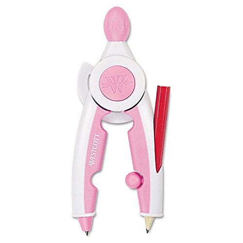 Acme United Westcott 14377 Soft Touch School Compass, Assorted Colors - Image 2