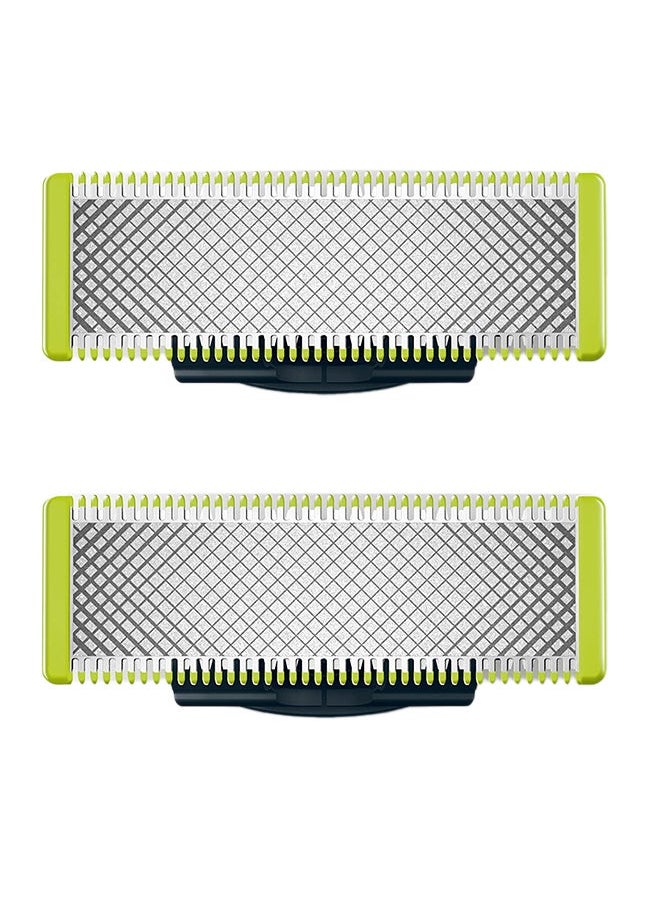 NIBEMINENT OneBlade Replaceable Blade QP220/50 Lime Green/Silver/Black  - Image 1