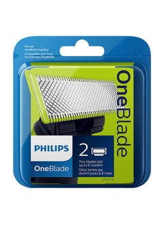 NIBEMINENT OneBlade Replaceable Blade QP220/50 Lime Green/Silver/Black  - Image 2