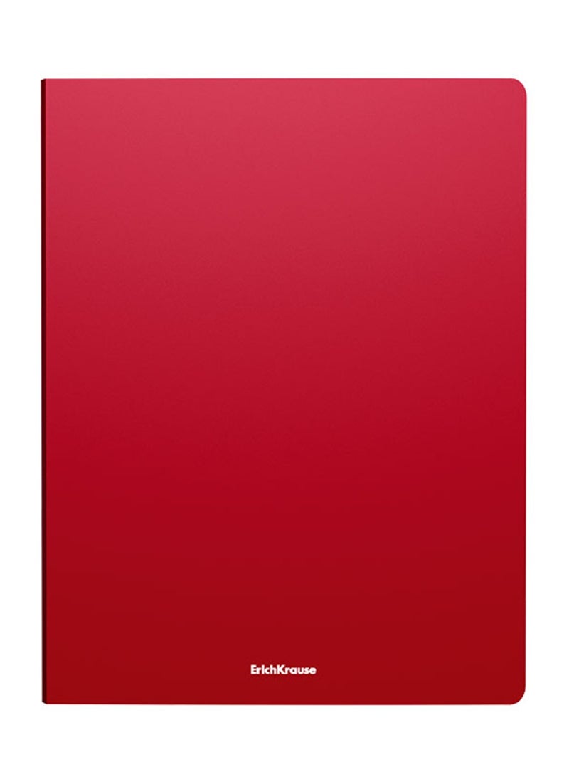 ErichKrause 1-Piece A4 Size Ring Binder One Inch Width Red - Image 3