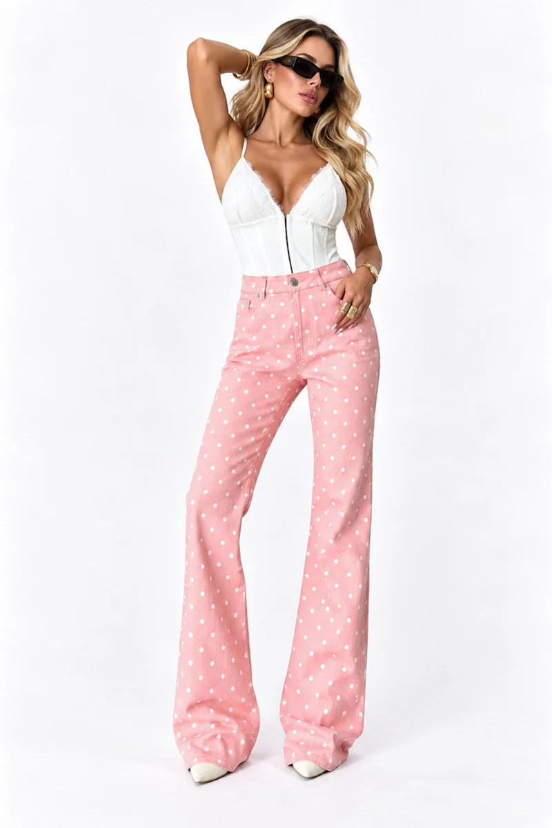 سكوالو SQUALO Women's Straight-Leg Pants