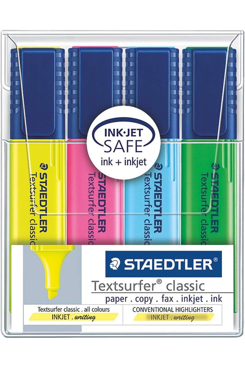 STAEDTLER Textsurfer Highlighter Wlt=4col - Image 1