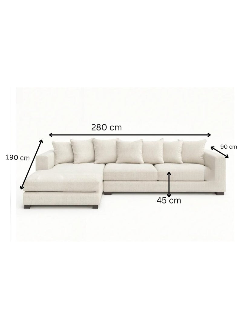 Maharat Al Bahar American Style L-Shape Sofa Set – Brand New | Latest Model | Premium Comfort - Image 2