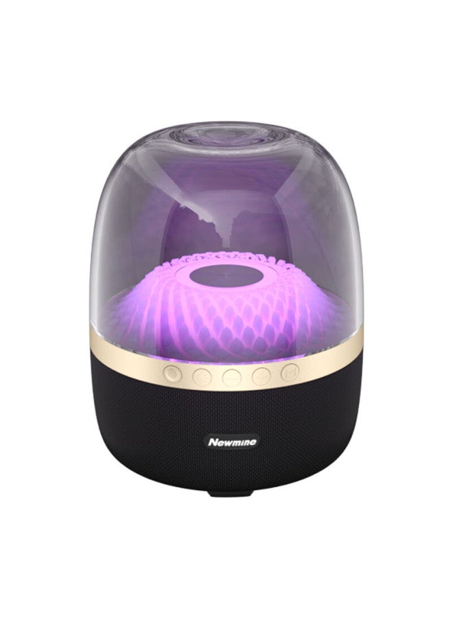 Newmine Bt512 Bluetooth Speaker Desktop Sound Home User Outdoor Colorful Light Mini Portable Wireless Small Speaker Subwoofer - Image 4