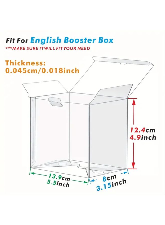 5 Clear Plastic Etb Cases For Booster Box 0.45mm Thick - Image 4