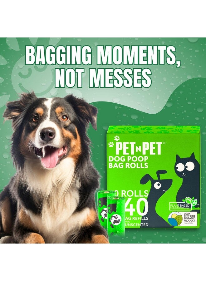 بت آن بت أكياس فضلات الكلاب من Pet N Pet، 540 كيسًا أخضر، 38% نباتي و62% بولي إيثيلين، لفات أكياس فضلات الكلاب السميكة جدًا، 9 × 13 بوصة، كيس فضلات الكلاب غير المعطرة، مستلزمات الحيوانات الأليفة للكلاب - Image 3