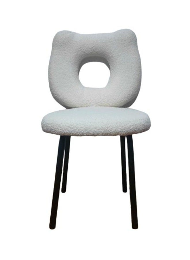 NKX Bear Shaped Vanity Lambswool Cushion Chair  - Image 1