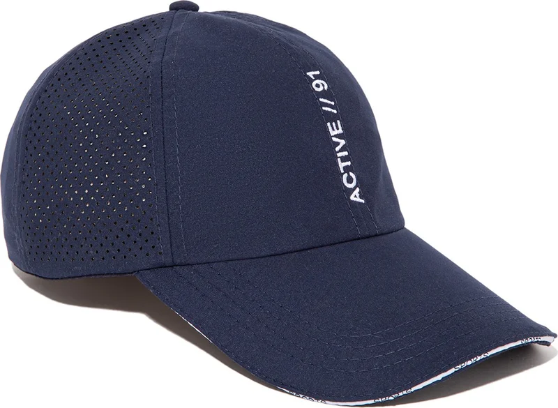 مافي Blue Men's Active Printed Navy Blue Hat 0910020-80108