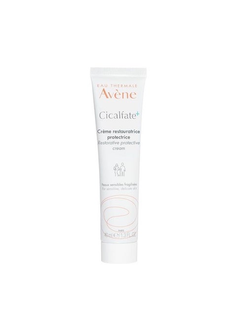 Eau Thermale Avene Cicalfate+ Restorative Protective Cream - Wound Care - Helps Reduce Look of Scars - Postbiotic Skincare - Non-Comedogenic - 1.3 fl.oz.