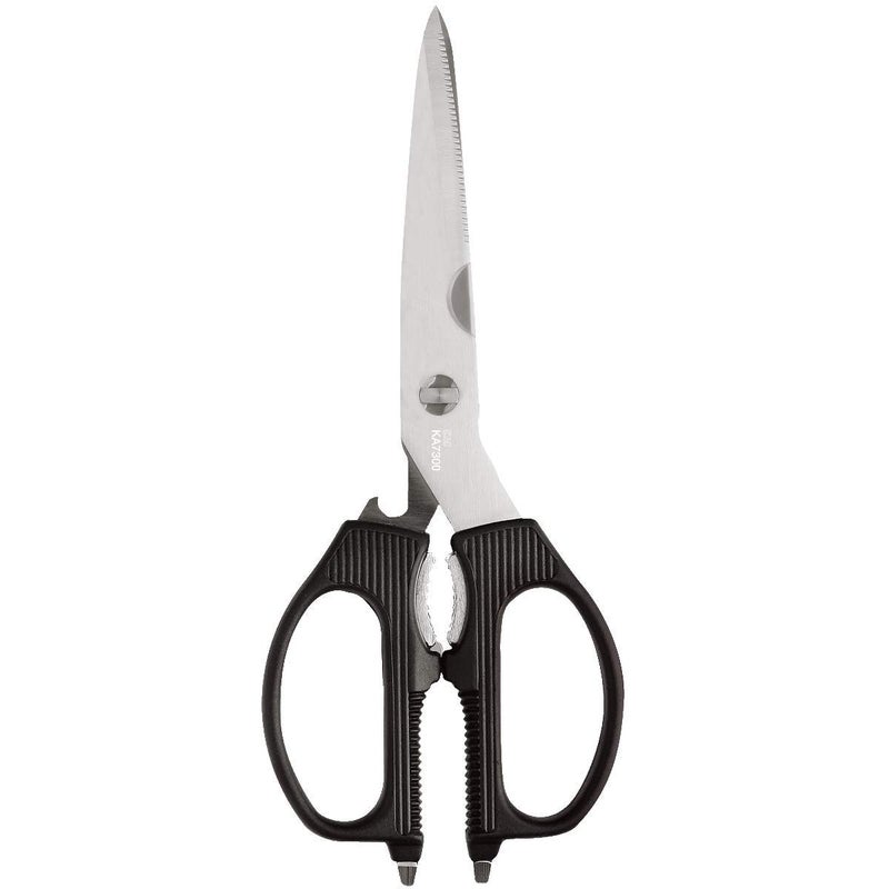 Kai Multi Purpose Shears Heavy Duty Cooking Scissors Durable 420J2 Stainless Steel Blades Separate for Easy Cleaning Kitchen Shears for Professional and Home Chefs