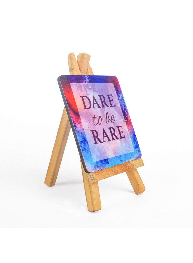Inside Out Innovative Designs Dare to Be Rare Coaster with Easel Stand - Image 2