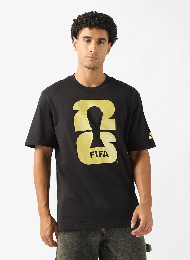 Adidas Fifa World Cup 2026 Official Emblem T-Shirt - Image 1