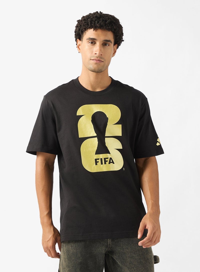 Adidas FIFA 2026 World Cup Emblem T-Shirt - Image 1