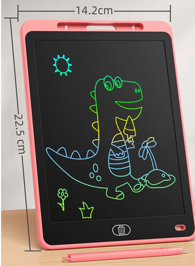【 Pink 】 8.5-inch LCD Writing Tablet, Colorful Toddler Drawing Tablet Doodle Board for Kids, Erasable Reusable Electronic Drawing Pad, LEYAOYAO Educational and Learning Toy for 3-10 Years Old Boy and Girl - Image 1