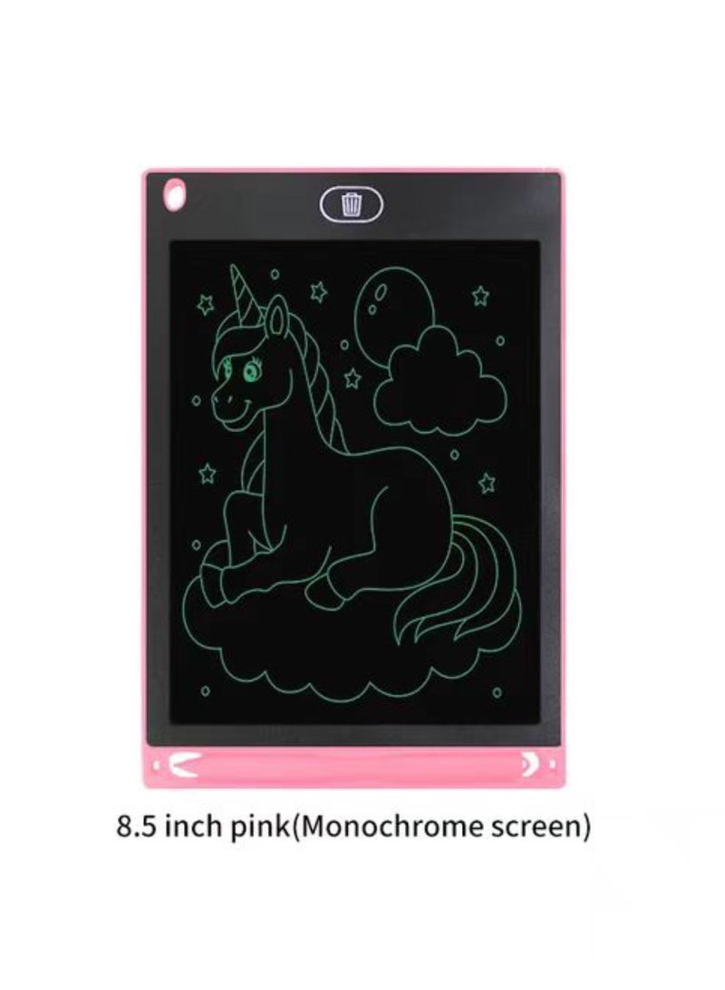 【 Pink 】 8.5-inch LCD Writing Tablet, Colorful Toddler Drawing Tablet Doodle Board for Kids, Erasable Reusable Electronic Drawing Pad, LEYAOYAO Educational and Learning Toy for 3-10 Years Old Boy and Girl - Image 2
