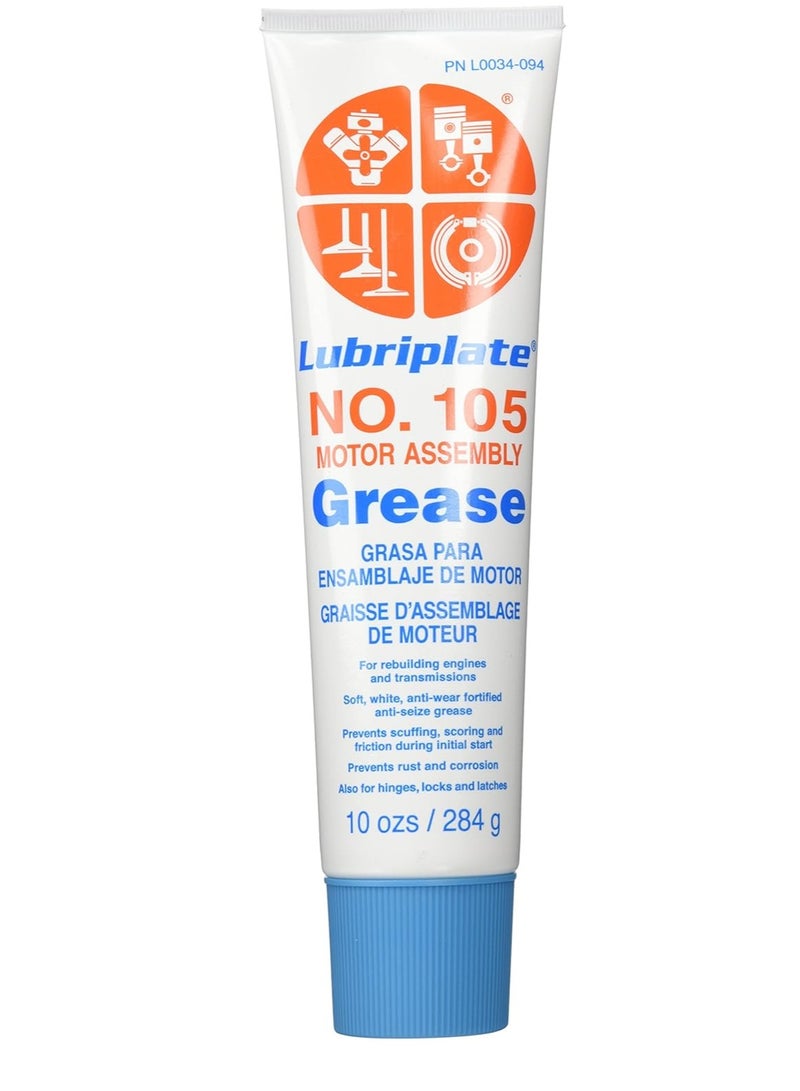 Lubriplate L0034-094 No. 105 motor Assembly Grease, 10 oz