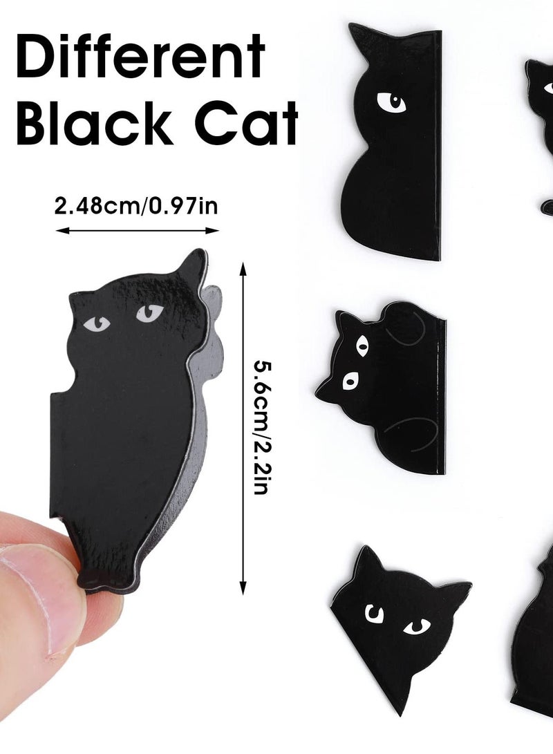 Magnetic Bookmarks, Inspirational Quotes 6 Pieces Assorted Cute Book Markers Clip Set Kawaii Cat Magnet Page Markers for Students Teachers School Home Office Supplie  - Image 4