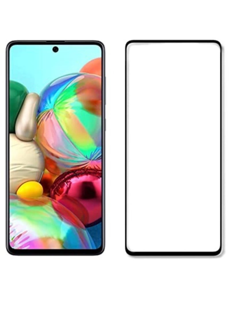 ELTRAZONE Glass for Sam Galaxy A73 5G / M52 5G / A71 / M51 / S10 Lite/Note 10 Lite Screen Protector Glass Full Glue Edge-to-Edge Protector - Image 1
