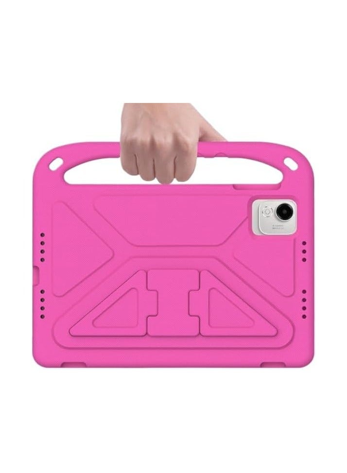 VKL Kids Case Compatible with Honor Pad X9a 11.5 inch 2025 Released,Lightweight EVA Kid Friendly Shockproof Protective Handle Stand Heavy Duty Cover (Rose) - Image 1