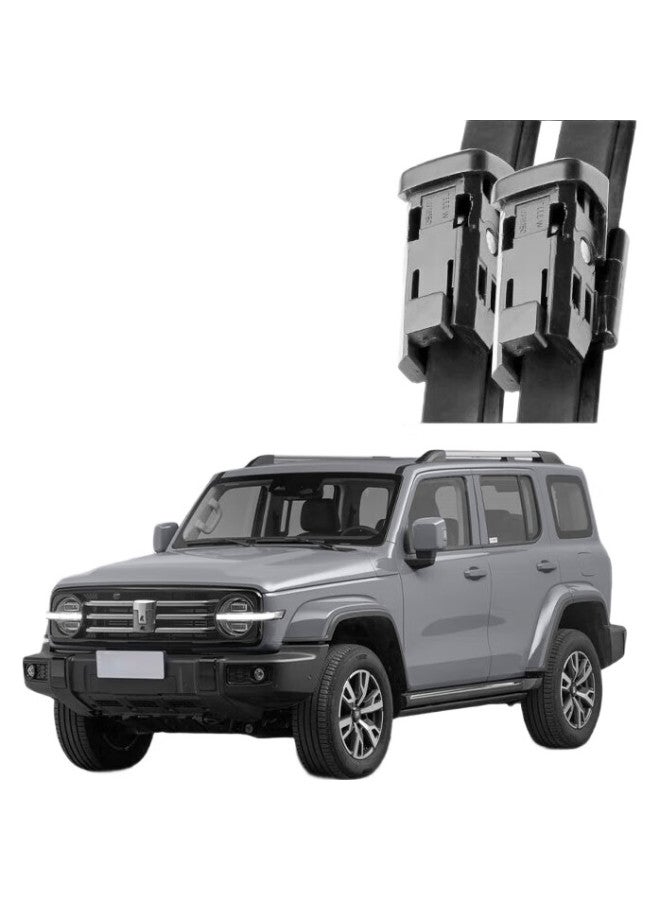 AOLIN Windshield Wiper For Great Wall Tank 300 [Button Type], Wiper Blade, A-Grade Rubber Strip - Image 1