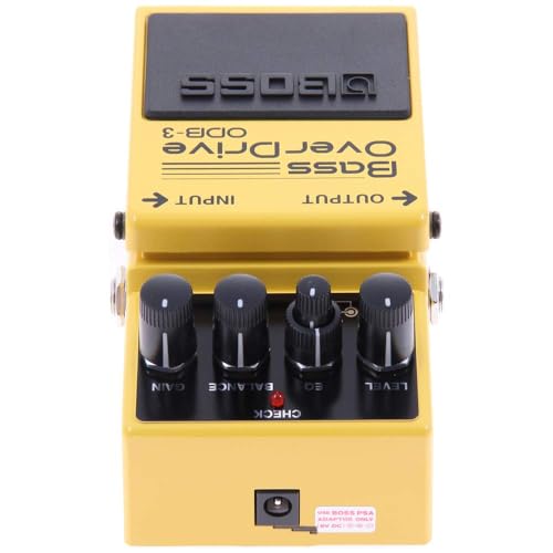 Boss Audio ODB-3 Bass OverDrive Pedal, Yellow - Image 4