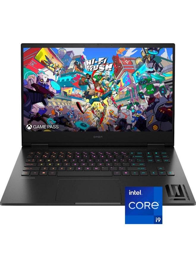 HP Omen Gaming 16-WF0083dx (Upgraded Version) Laptop With 16-Inch Display, Core i9-13900Hx Processor/16GB RAM/1TB SSD/8GB NVIDIA Geforce RTX 4060 Graphics Card/Windows 11 English/Arabic Black - Image 1